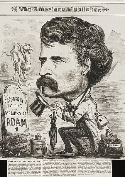 The American Publisher, pub. 1872 (lithograph)