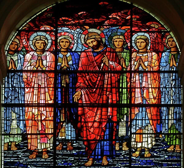 The Ascension, 1885-1897 (stained glass)