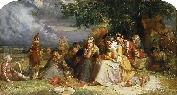 After the Battle of Prestonpans, 21 Sept 1745, 1849 (oil on canvas)