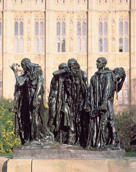 The Burghers of Calais, completed by 1888 (bronze)
