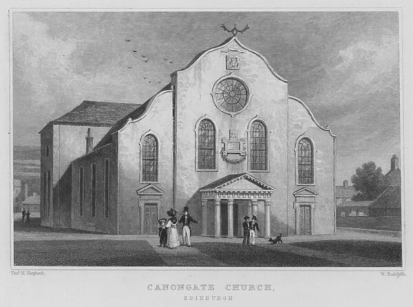 Canongate Church, Edinburgh (engraving)