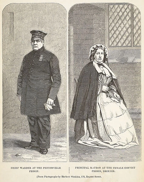 Chief Warder at the Pentonville Prison and Principal Matron at the Female Convict Prison