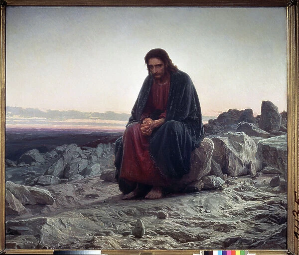 Christ in the Wilderness, 1872 (oil on canvas)