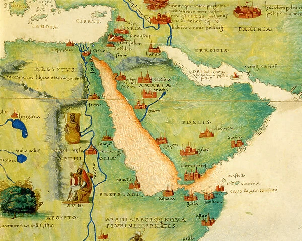 Ethiopia, the Red Sea and Saudi Arabia, from an Atlas of the World in 33 Maps, Venice
