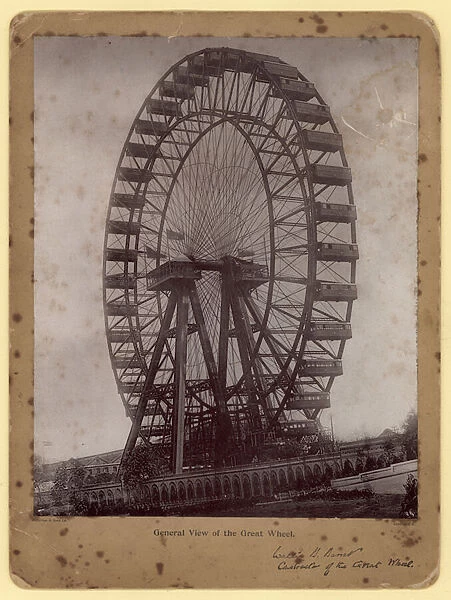 General View of the Great Wheel, Earls Court, London (photo)