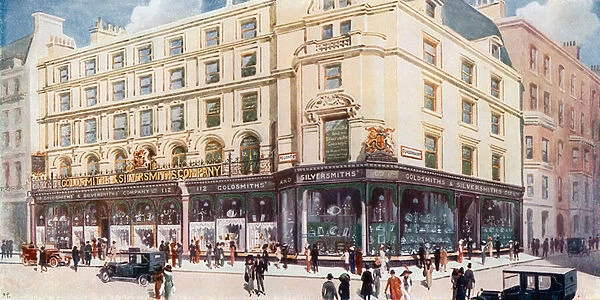 Goldsmiths & Silversmiths Company Ltd, of 112 Regent Street (colour litho)