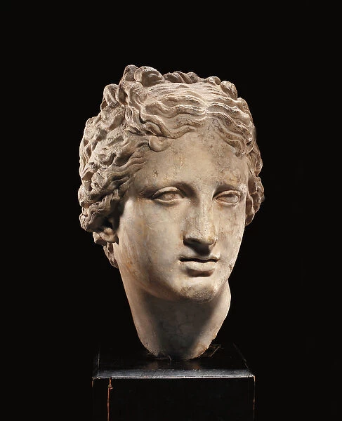 Head of Venus, c. 1st-2nd century AD (marble)