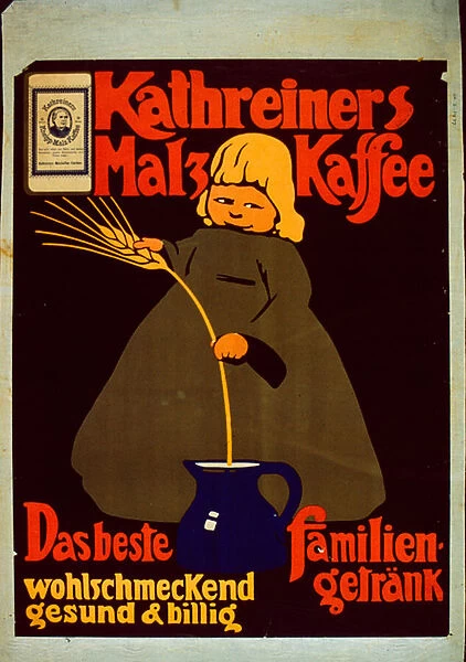 Kathreiners Malt Coffee (colour litho)