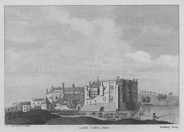 Leeds Castle, Kent (engraving)