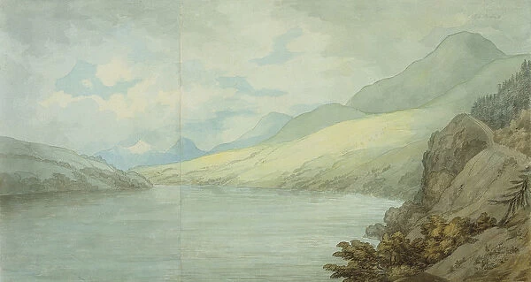 Loch Tay near Kenmore (w  /  c on paper)