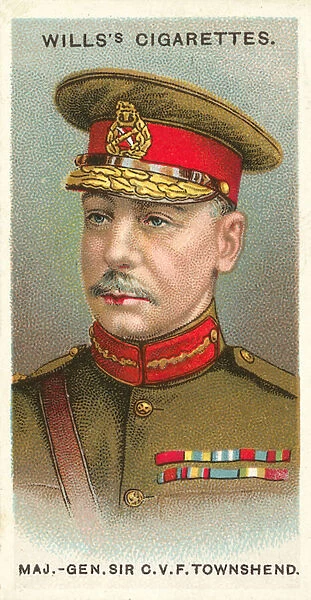 Major-General Sir C V F Townshend (chromolitho)
