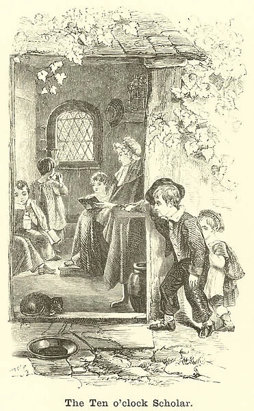 The Ten o clock Scholar (engraving)