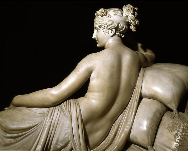 Pauline Bonaparte as Venus Triumphant, c. 1805-08 (marble)