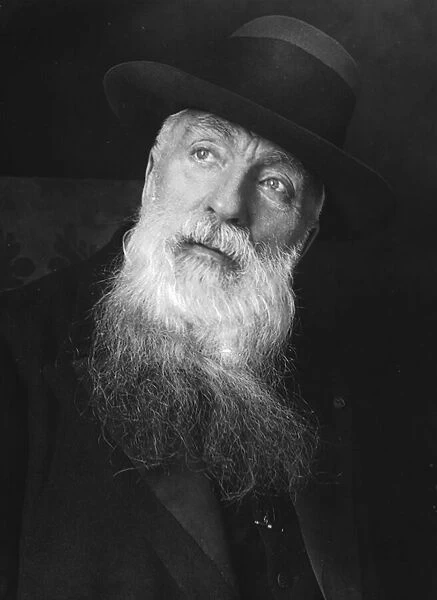 Portrait of Auguste Rodin (1840-1917), by Shumov, Pyotr Ivanovich (1872-1936). Photograph, Between 1912 and 1917. Private Collection