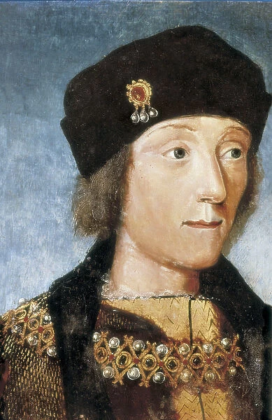Portrait of Henry VII king of England (1457-1509), Anonymous artist (painting)