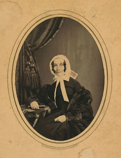 Rebecca Gratz, c. 1860 (b  /  w photo)