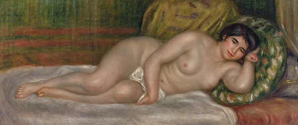 Reclining female nude (Gabrielle) 1906-07 (oil on canvas)