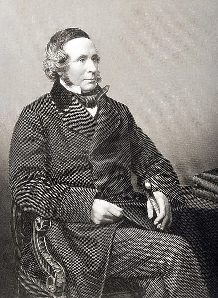 Sir Henry Singer Keating (1804-88) engraved by D