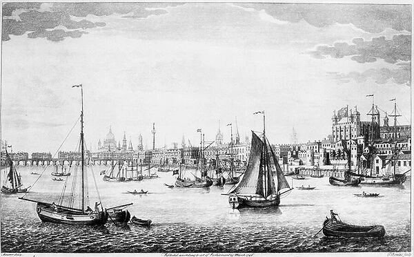 The South East Prospect Of London (engraving)