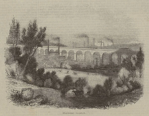 Stockport Viaduct (engraving)