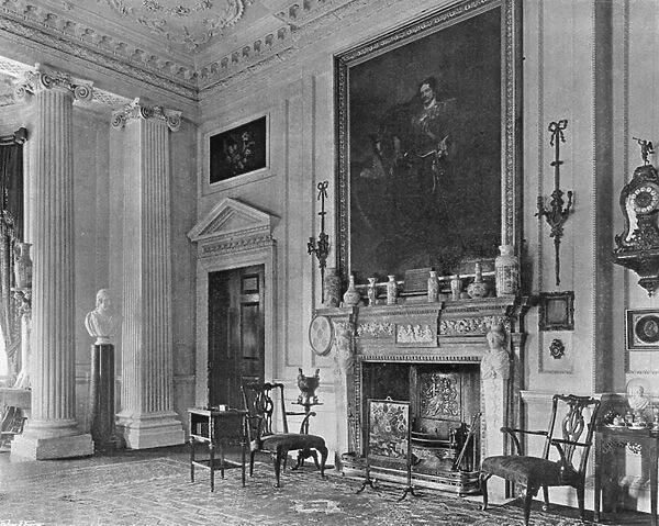 The White Drawing-Room (b  /  w photo)