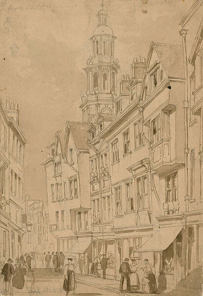Wych Street, London (w  /  c on paper)