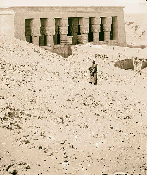 Egyptian views Temple Hathor Dendera General view