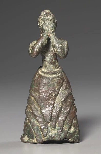 Female Worshiper 1600-1500 BC Crete Minoan Middle Minoan III