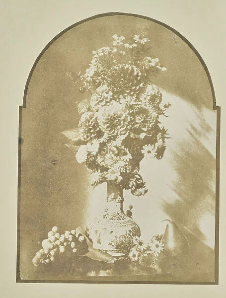 Vase flowers Hippolyte Bayard French 1801 1887