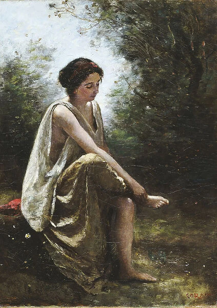 Wounded Eurydice 1868  /  70 Jean-Baptiste-Camille Corot