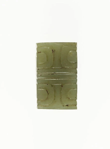 Bead with Spirals, Western Zhou period, 10th  /  8th century B. C. Creator: Unknown