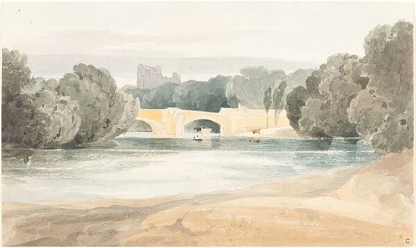 Bridge at Knaresborough, c. 1802  /  1804. Creator: James Bulwer