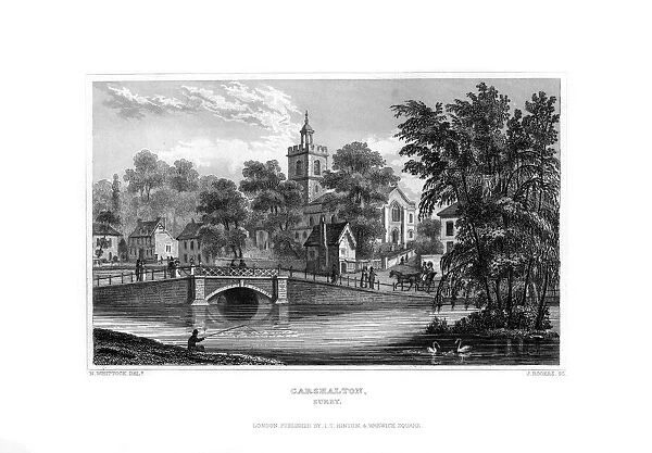 Carshalton, Surrey, 1829. Artist: J Rogers
