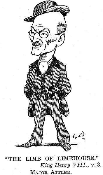 Clement Atlee (1883-1967) British Labour statesman, 1932