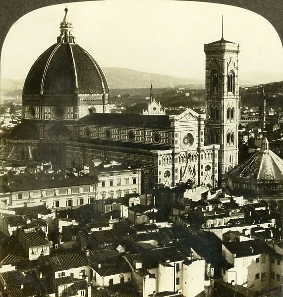 The Duomo - the heart of Florence, (S. E. ) Italy, c1909. Creator: Unknown
