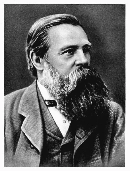 Friedrich Engels, German socialist and collaborator and supporter of Karl Marx, 1879