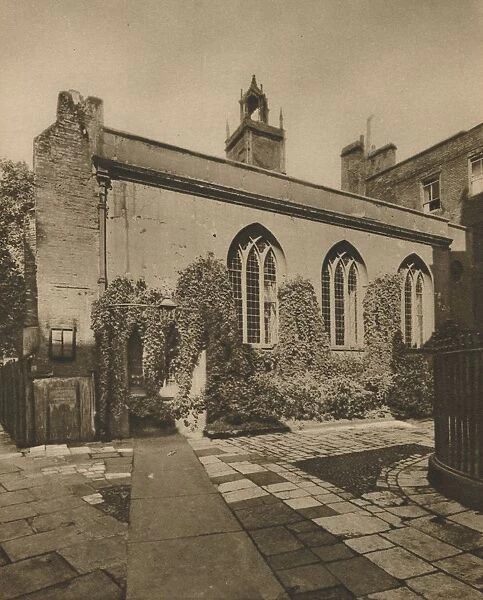 Hall of the Society of Cliffords Inn, Behind St. Dunstan s-In-the-West, c1935