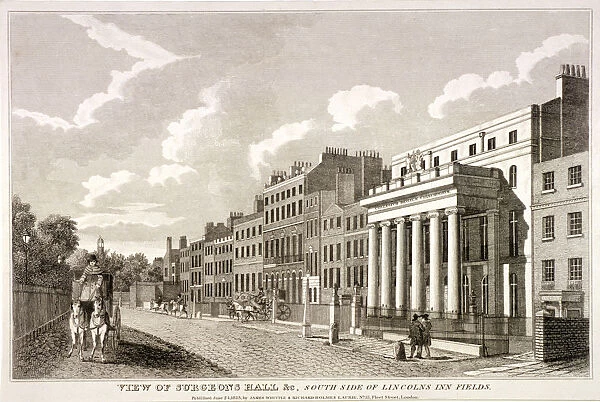 Lincolns Inn Fields, Holborn, London, 1813