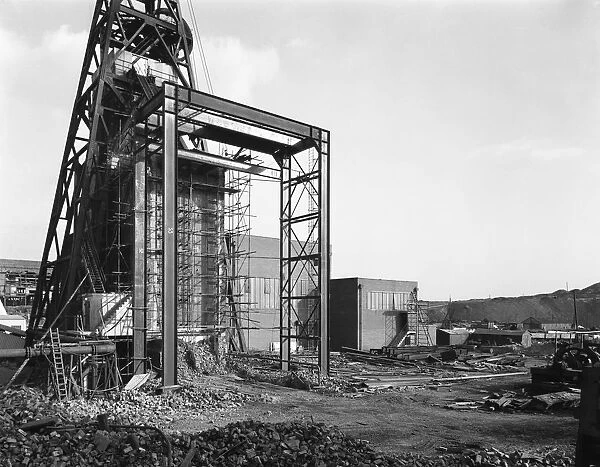 The main fan drift at Rossington Colliery, Doncaster, South Yorkshire, 1966. Artist