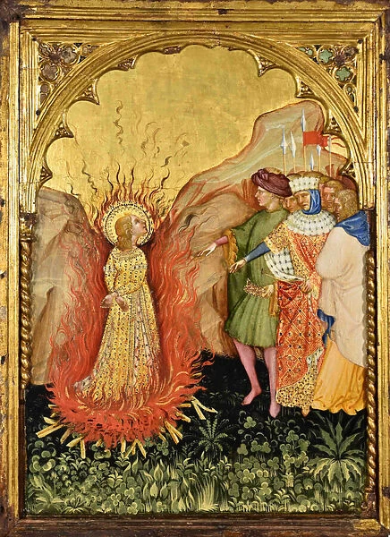Martyrdom of Saint Lucy, c. 1410. Creator: Jacobello del Fiore