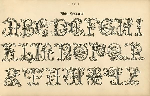Metal Ornamental, 1862