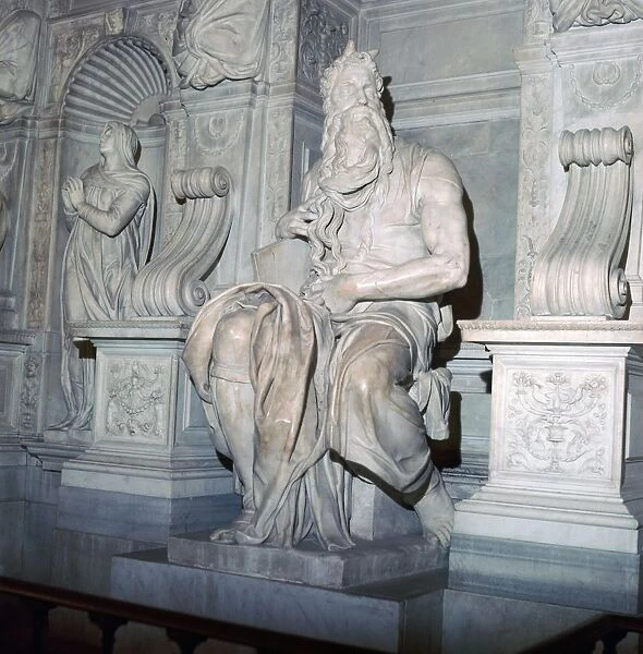 Michelangelos statue of Moses, 16th century