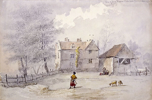 Morgans Farm, Kentish Town, London, 1834. Artist: George Shepheard