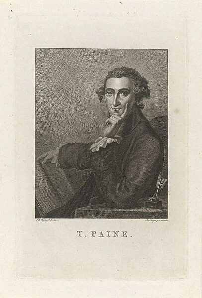 Portrait of Thomas Paine (1737-1809), 1792