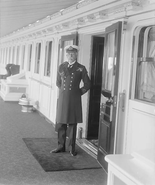 Prince Arthur on board HMY Victoria and Albert, c1925. Creator: Kirk & Sons of Cowes