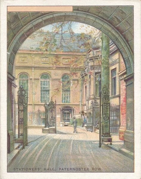 Stationers Hall, Paternoster Row, 1929