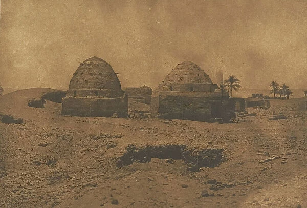 Tombeaux Musulmans a Herment, 1849-50. Creator: Maxime du Camp