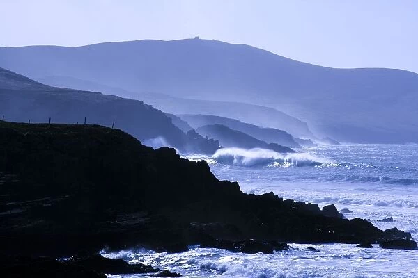 St Finians Bay, County Kerry, Ireland, Bolus Head In The Background
