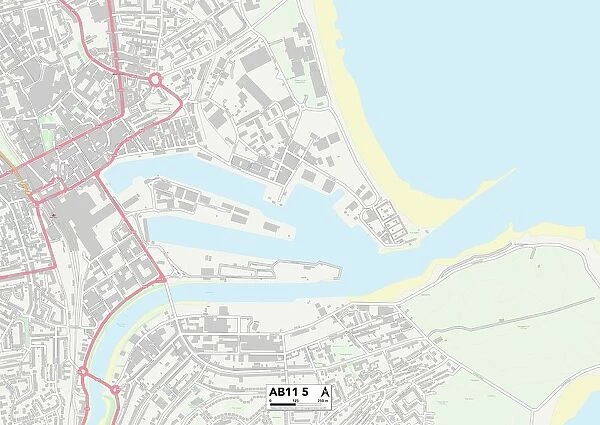 Aberdeen AB11 5 Map