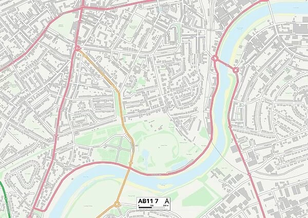 Aberdeen AB11 7 Map